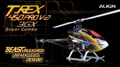 [組裝]T-REX 450 PRO V2組裝介紹