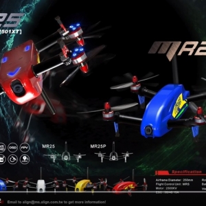 ALIGN MR25 FPV夜航競速測試影片...